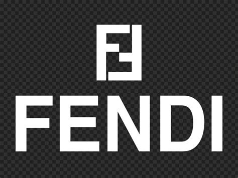 fendi white logo|Fendi monogram logo.